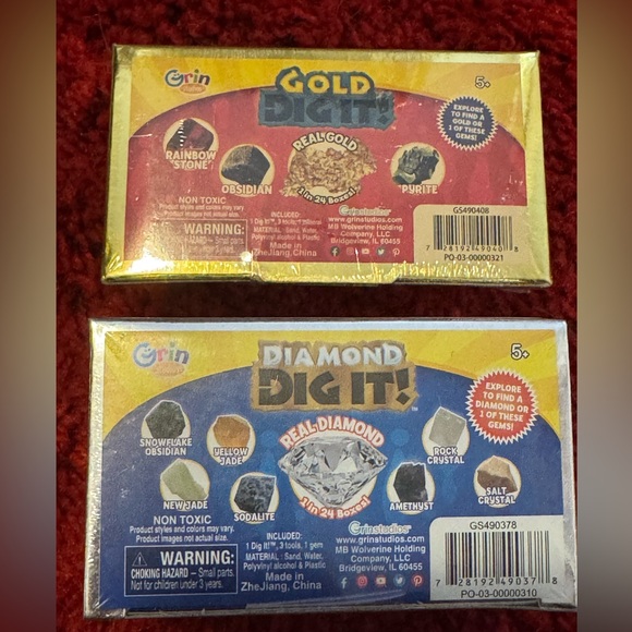 Diamond & Gold Dig It Set - Picture 2 of 2